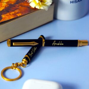Pen with keyring and with name(کیرنگ والا قلم نام کے ساتھ)